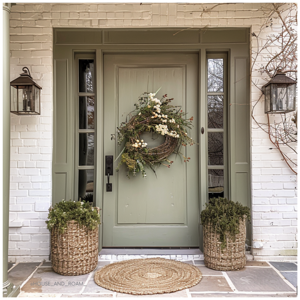 Spring wreath ideas for your front door. 