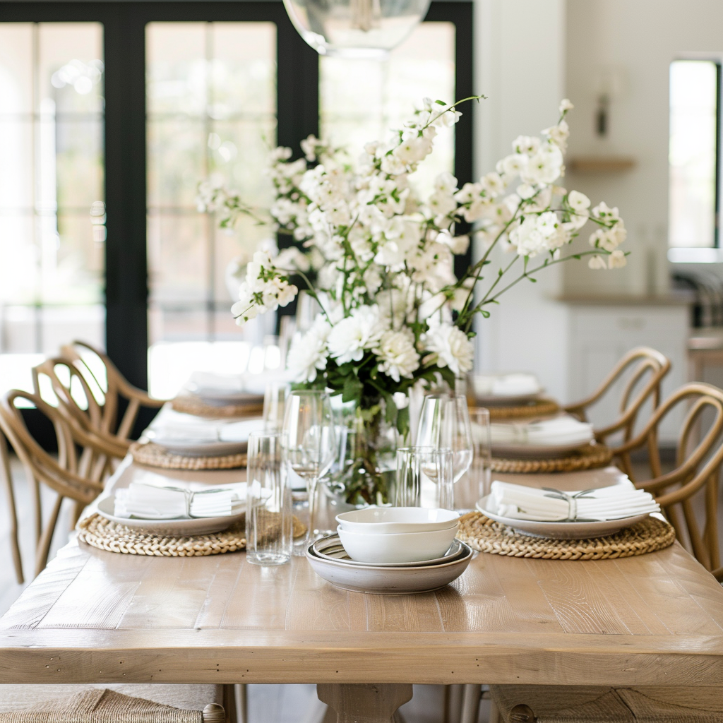 Spring home decor ideas for your dining table
